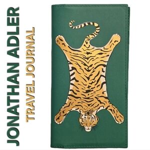 JONATHAN ADLER Green Tiger Travel Journal